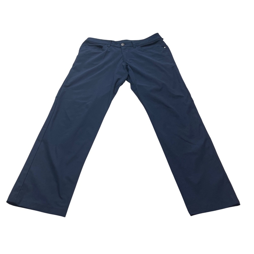 Lululemon ABC Classic Fit Pant Warpstreme Obsidian Navy Blue Mens 31 x 27 M5583S